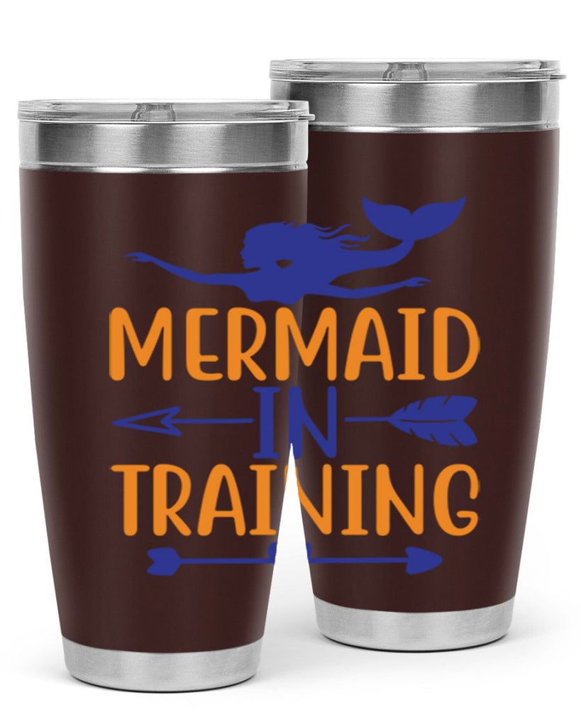 Mermaid in Training 360#- mermaid- Tumbler