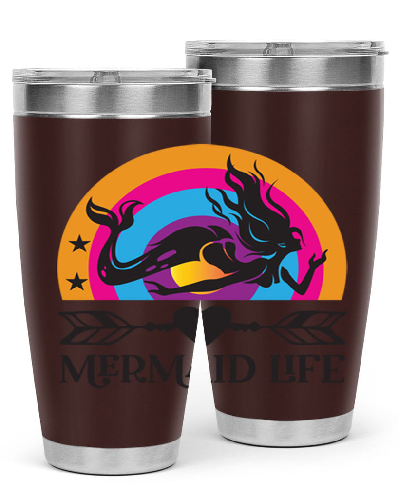 Mermaid life 431#- mermaid- Tumbler