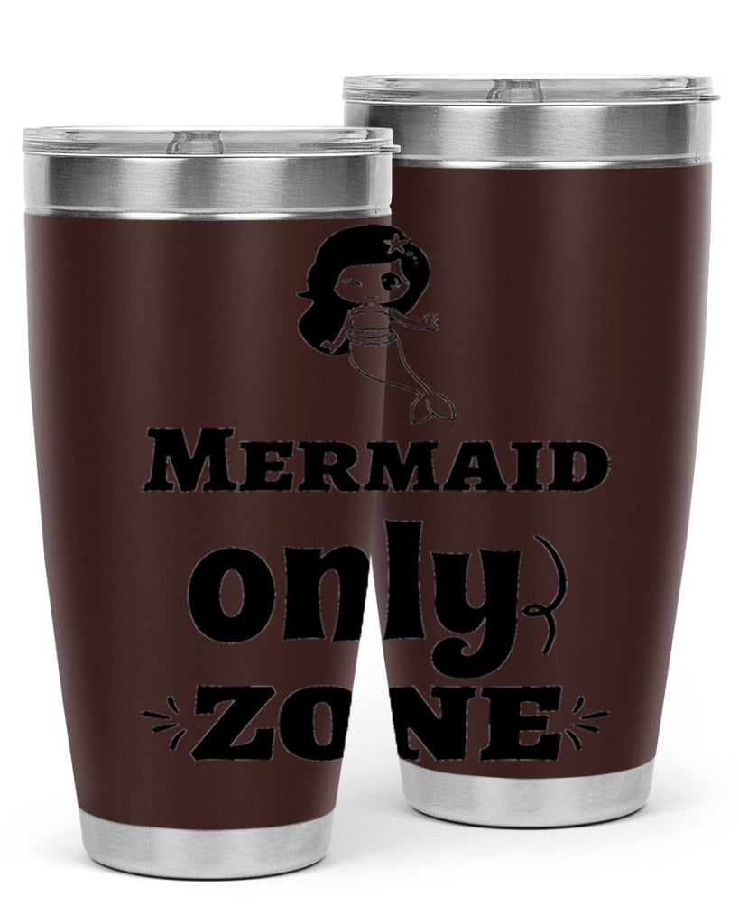 Mermaid only zone 439#- mermaid- Tumbler