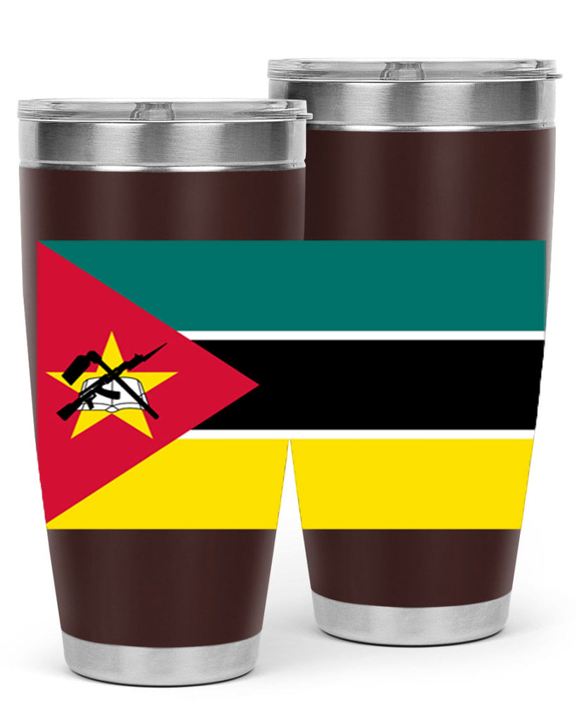 Mozambique 80#- world flags- Tumbler