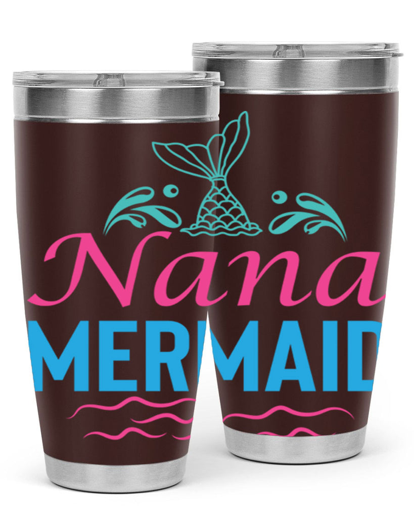 Nana Mermaid Design 518#- mermaid- Tumbler