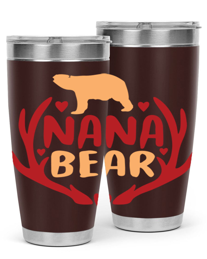 Nana bear 12#- grandma - nana- Tumbler