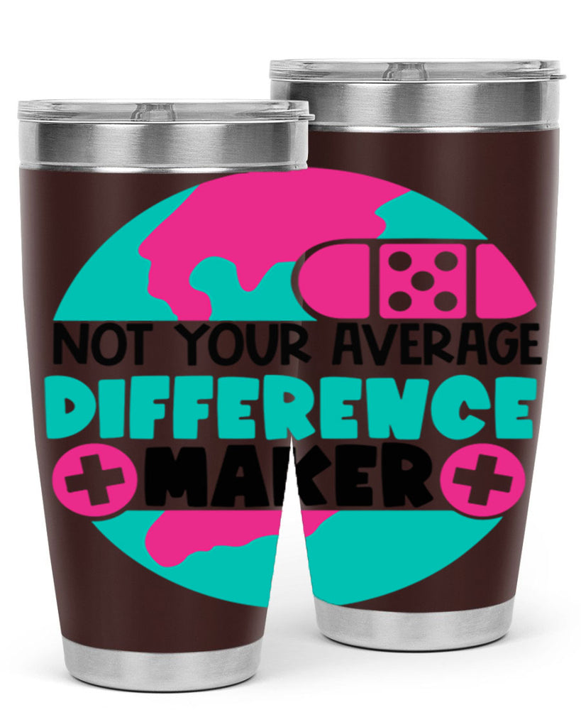 Not Your Averange Difference Maker Style Style 122#- nurse- tumbler