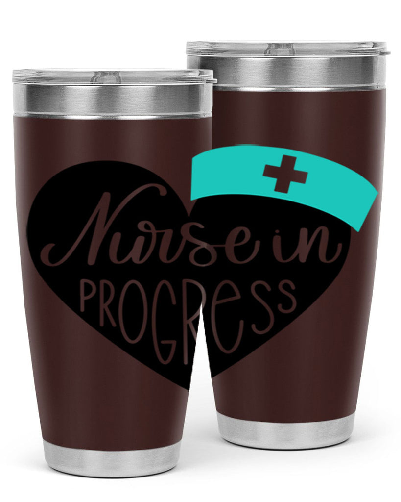 Nurse In Progress Style Style 112#- nurse- tumbler