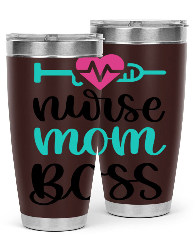 Nurse Mom Boss Style Style 101#- nurse- tumbler