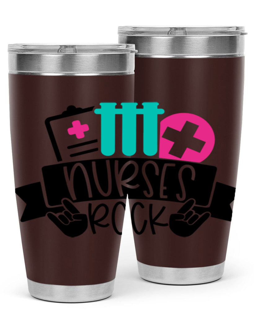 Nurses Rock Style Style 78#- nurse- tumbler