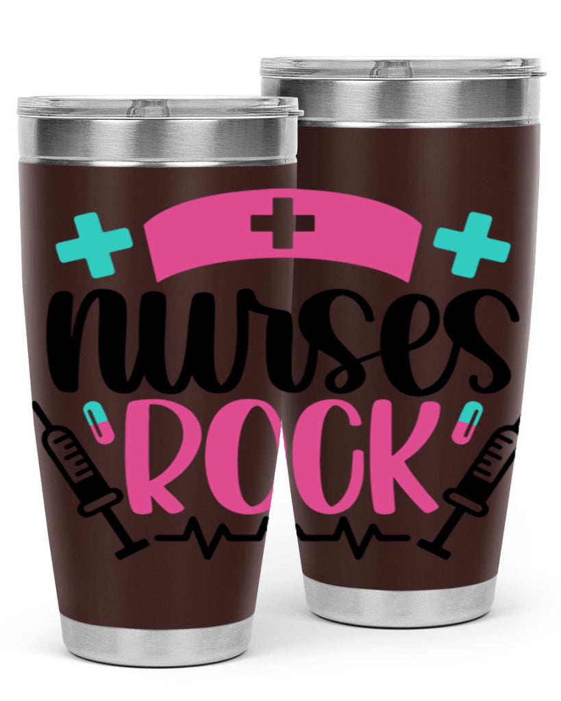 Nurses Rock Style Style 79#- nurse- tumbler