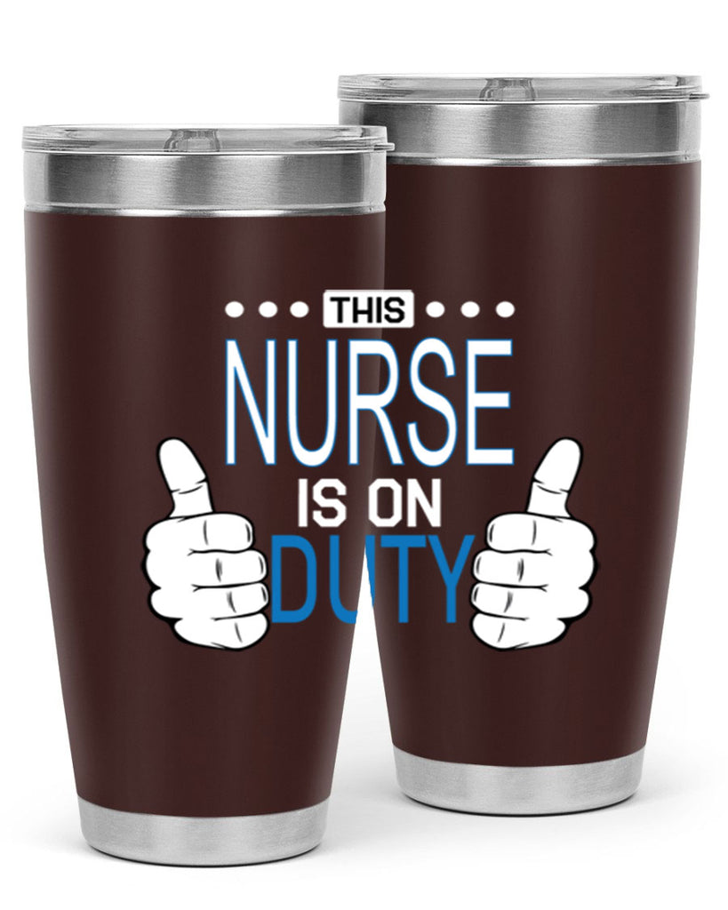 NursetransperntPNG Style 400#- nurse- tumbler