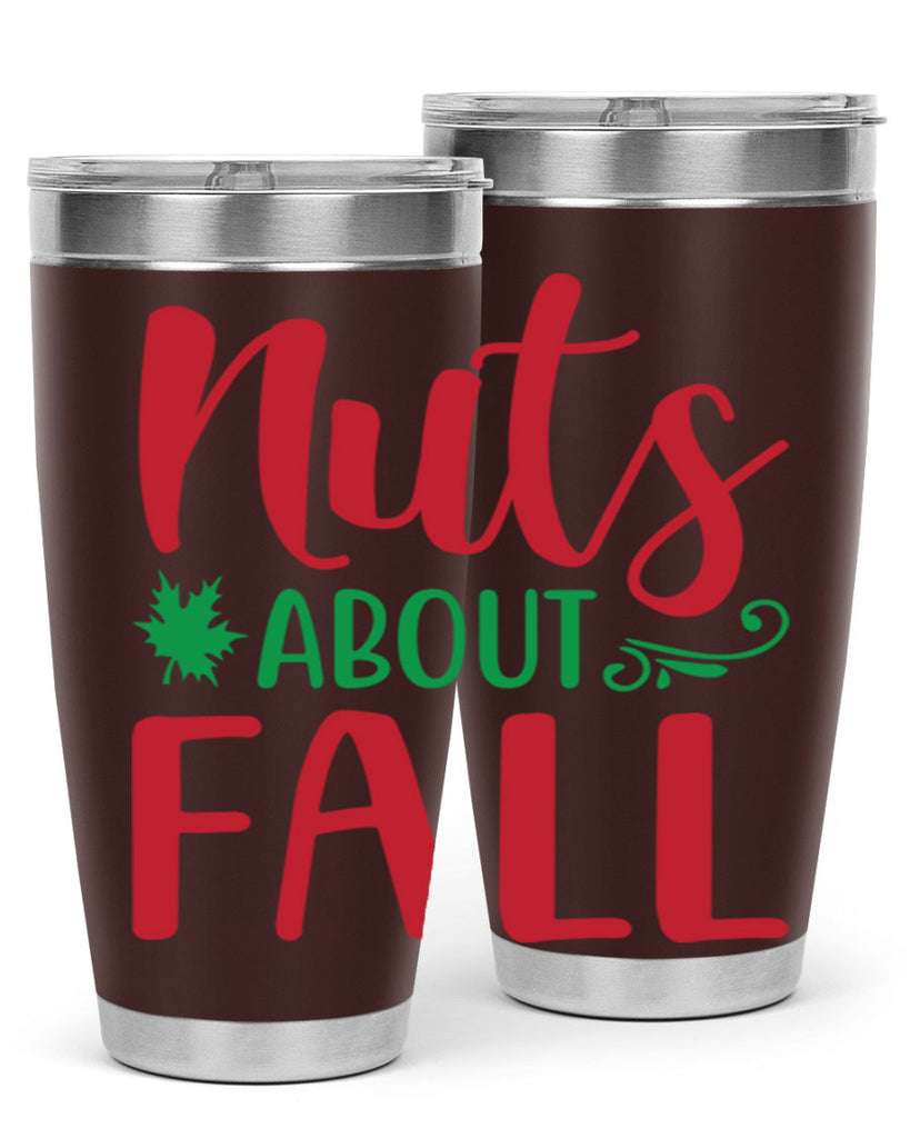 Nuts About Fall 443#- fall- Tumbler