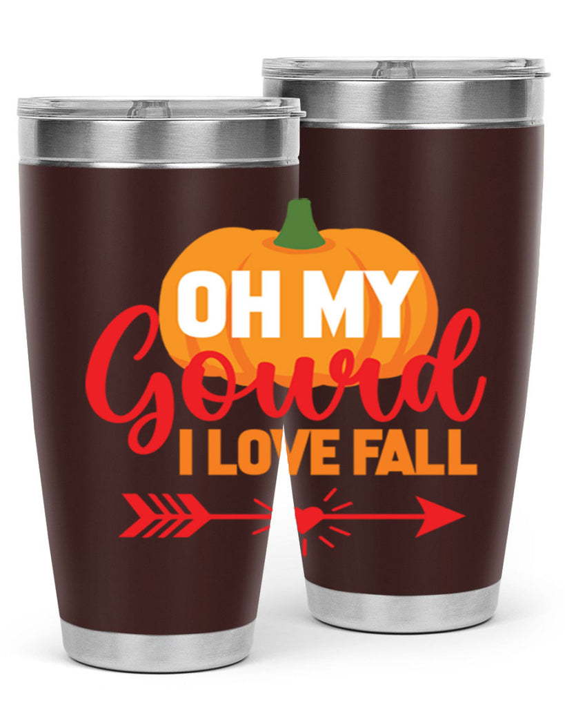 OhMyGourdILove 459#- fall- Tumbler