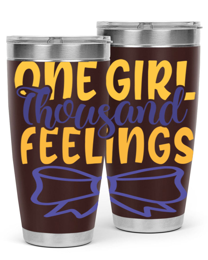 One Girl Thousand Feelings Style 208#- baby- tumbler