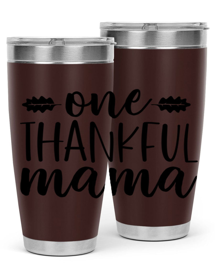 One Thankful Mama 464#- fall- Tumbler
