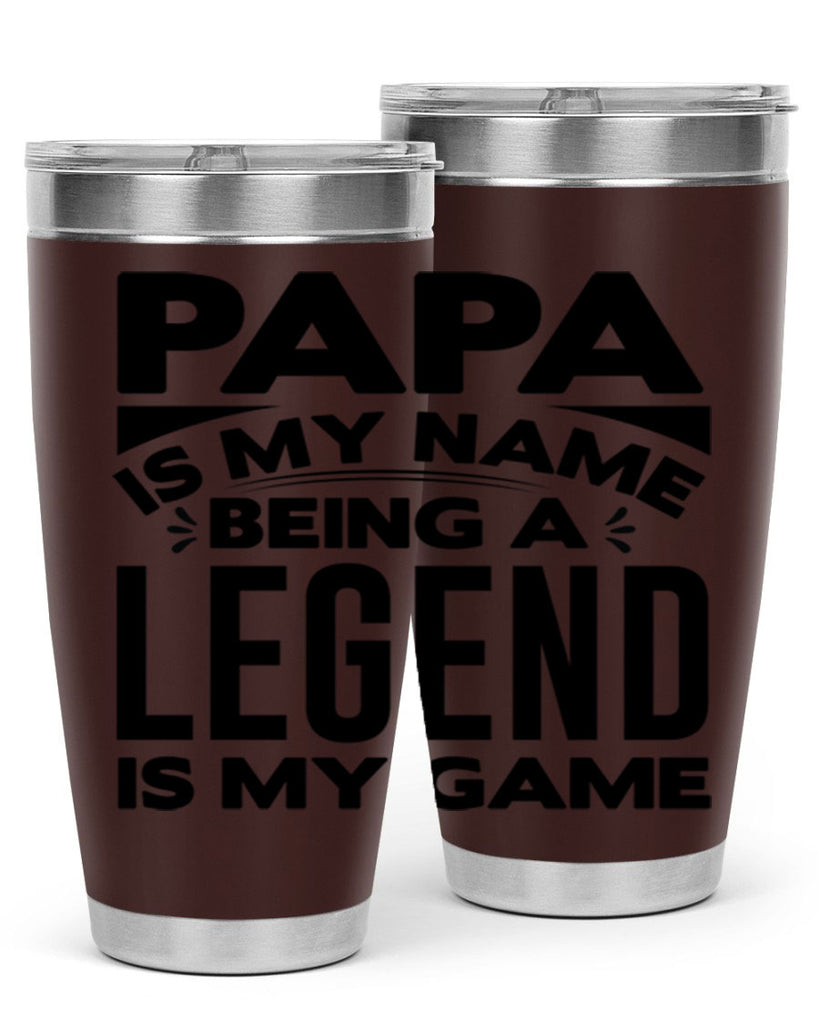 Papa 125#- grandpa - papa- Tumbler