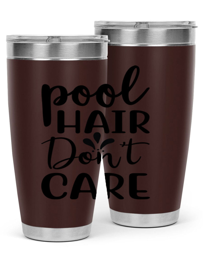 Pool hair dont care 544#- mermaid- Tumbler