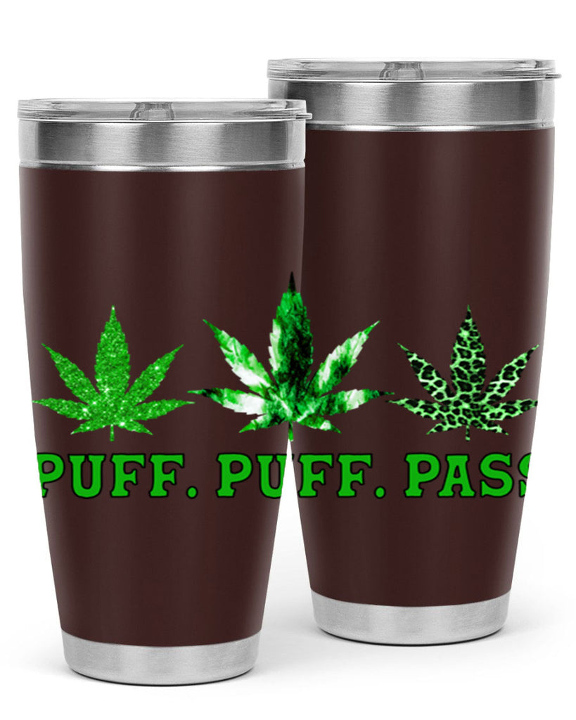 Puff Puff Pass 221#- marijuana- Tumbler