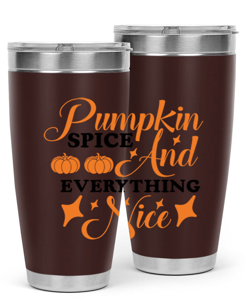Pumpkin Spice And Everything Nice 541#- fall- Tumbler