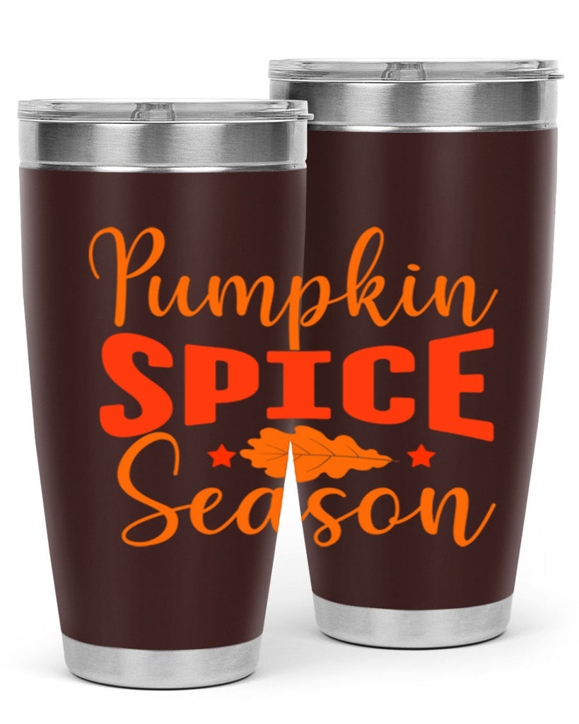 Pumpkin Spice Season Design 557#- fall- Tumbler