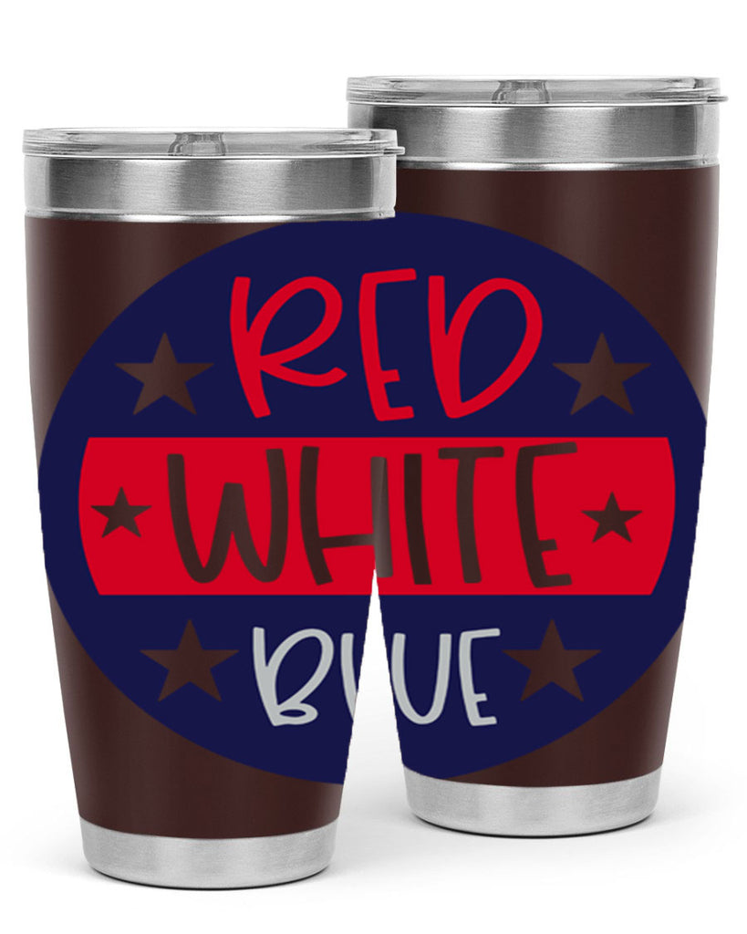 Red White Blue Style 170#- Fourt Of July- Tumbler