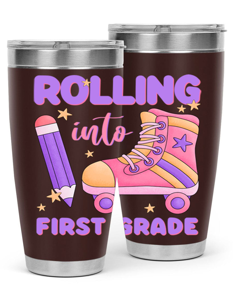 Rolling into 1st Grade 1#- 1st grade- Tumbler