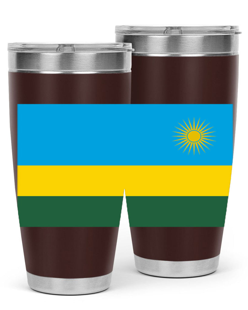 Rwanda 53#- world flags- Tumbler