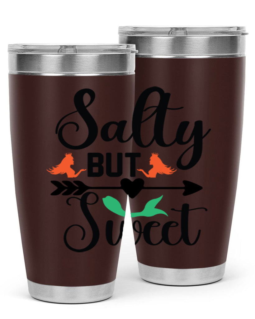 Salty but Sweet 569#- mermaid- Tumbler