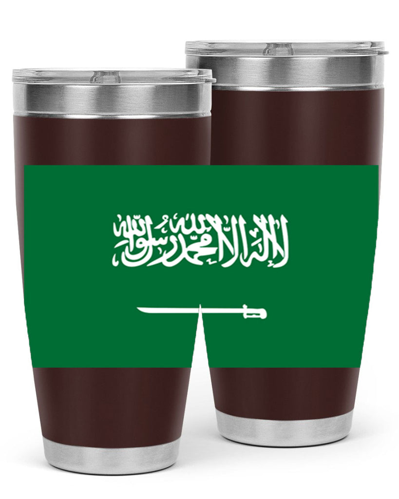 Saudi Arabia 46#- world flags- Tumbler