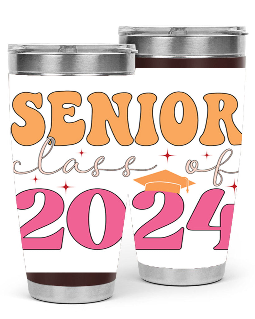 Senior class of 2024 19#- 12th grade- Tumbler