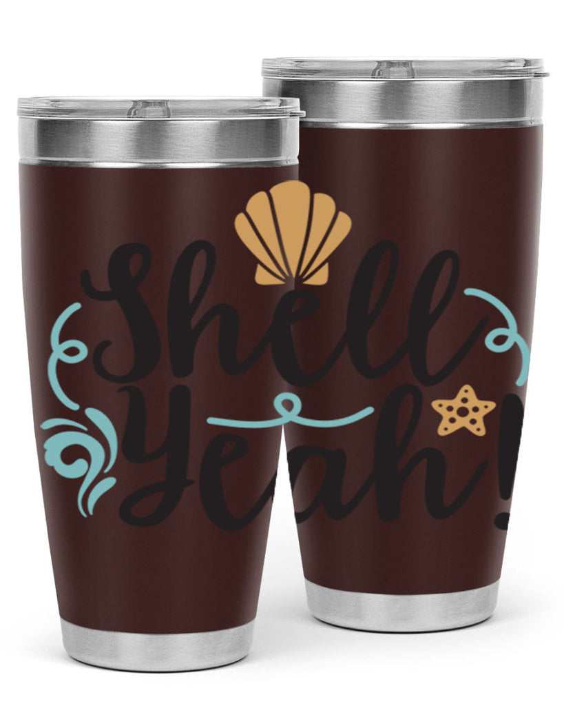 Shell Yeah 592#- mermaid- Tumbler