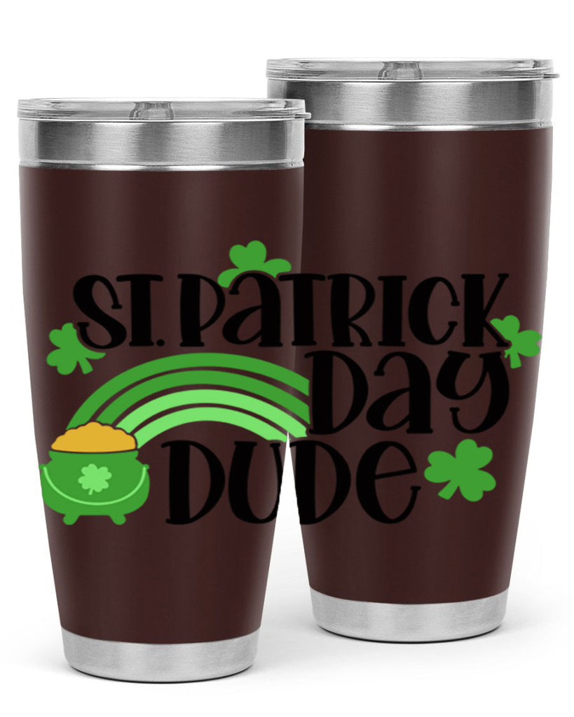 St Patrick Day Dude Style 29#- St Patricks Day- Tumbler