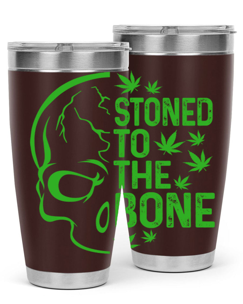 Stone To The Bone 252#- marijuana- Tumbler