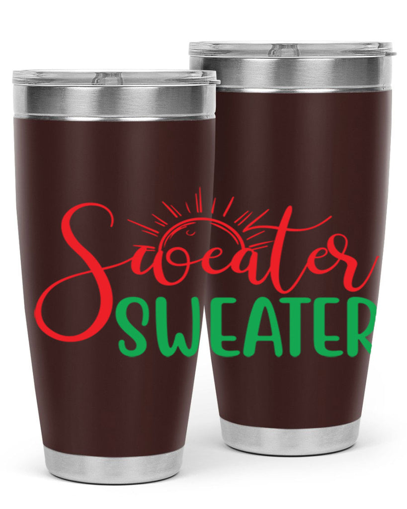 Sweater Weather 583#- fall- Tumbler
