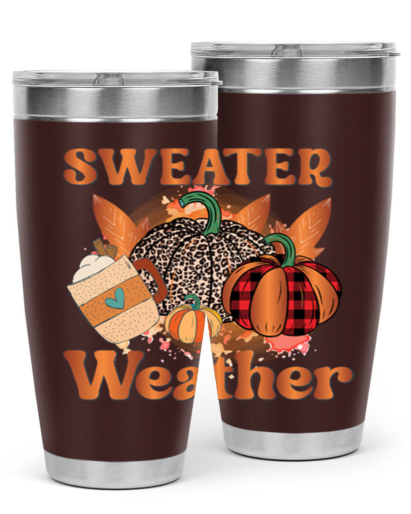 Sweater Weather 589#- fall- Tumbler