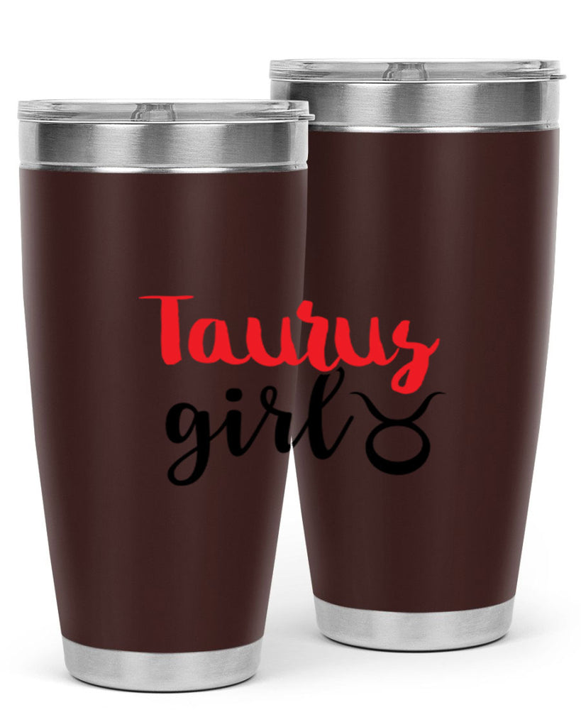 Taurus girl 489#- zodiac- Tumbler