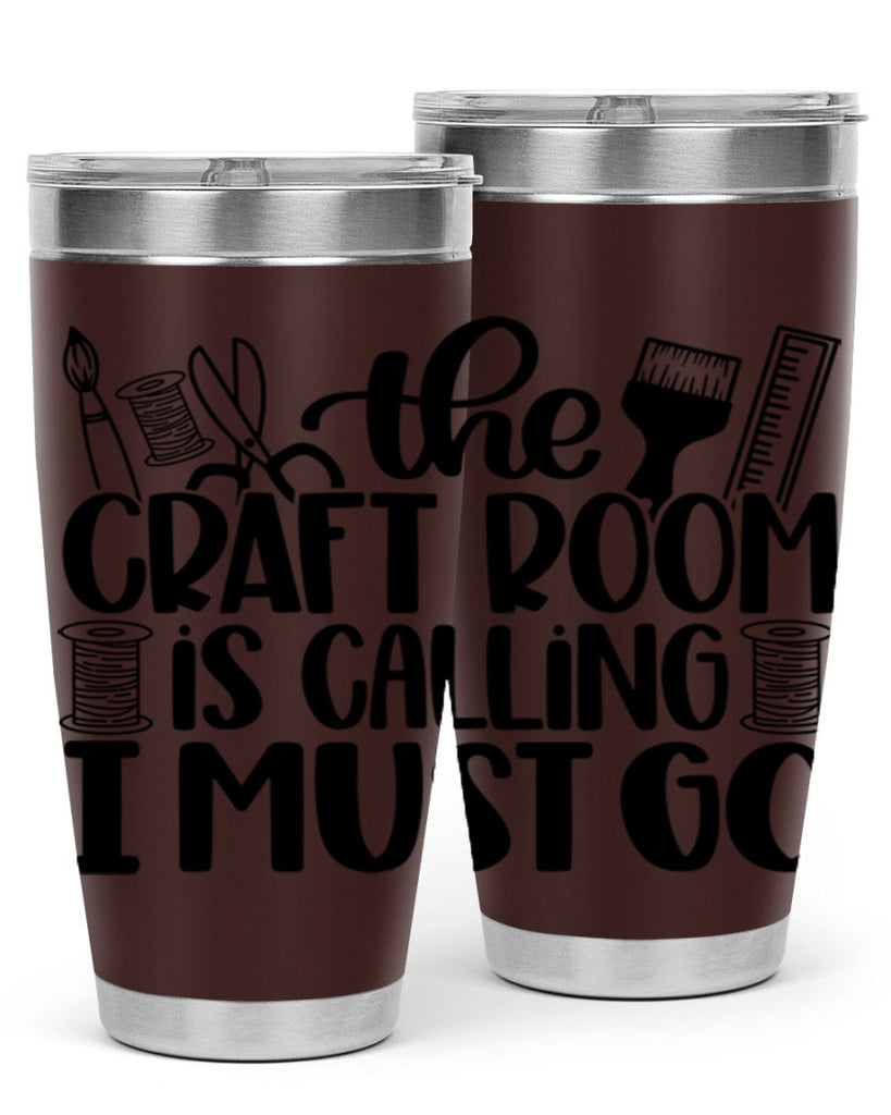 The Craft Room Is Calling 6#- crafting- Tumbler