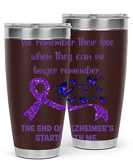 The End Of AlzheimerS Start With Me 217#- alzheimers- Cotton Tank