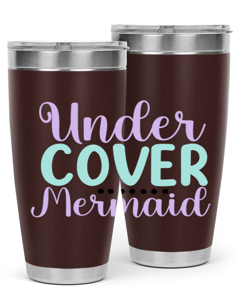 Under Cover Mermaid 639#- mermaid- Tumbler