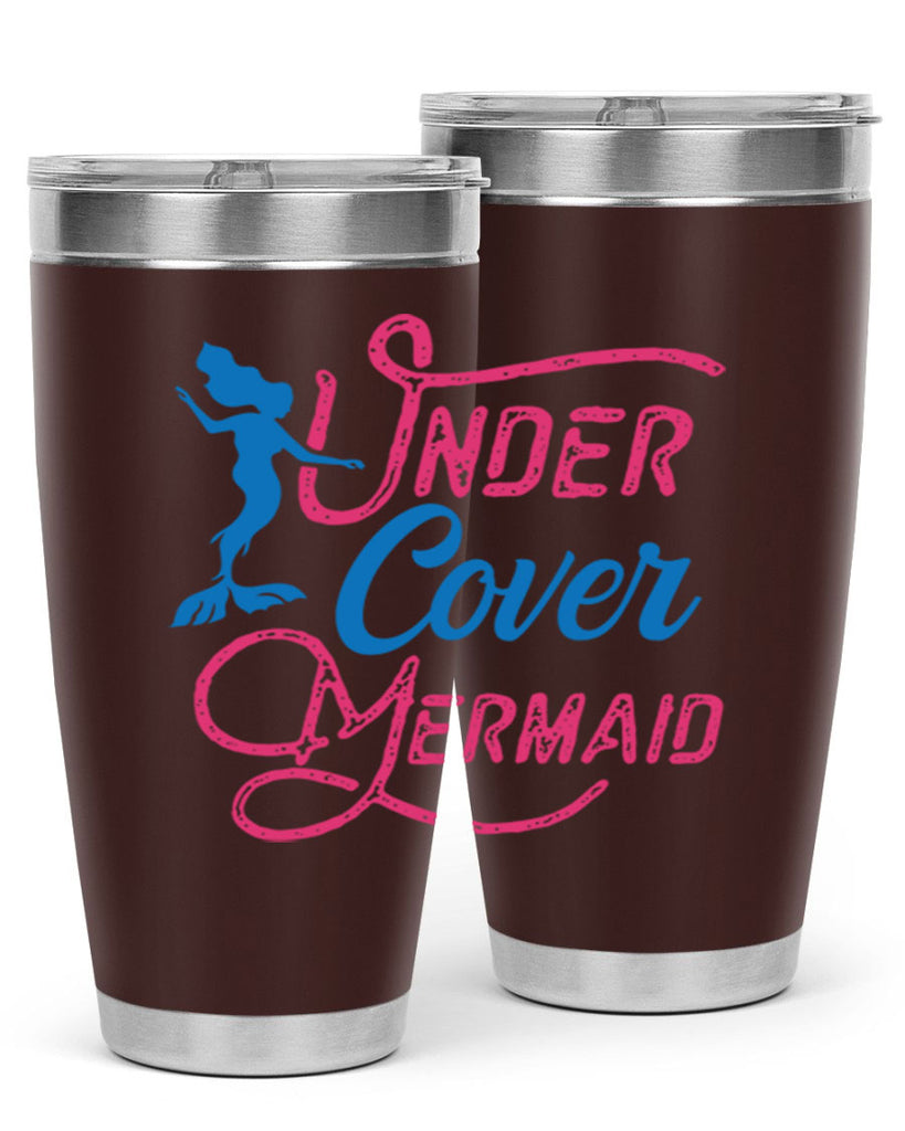 Under Cover Mermaid 640#- mermaid- Tumbler