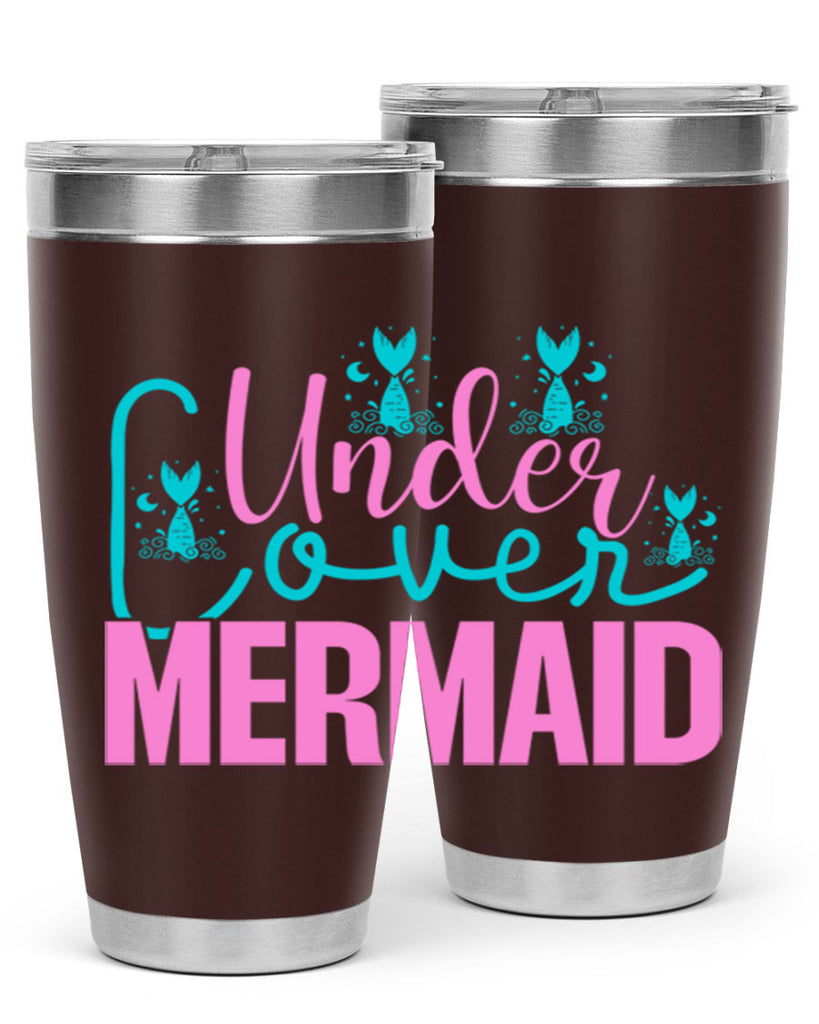 Under Cover Mermaid 643#- mermaid- Tumbler