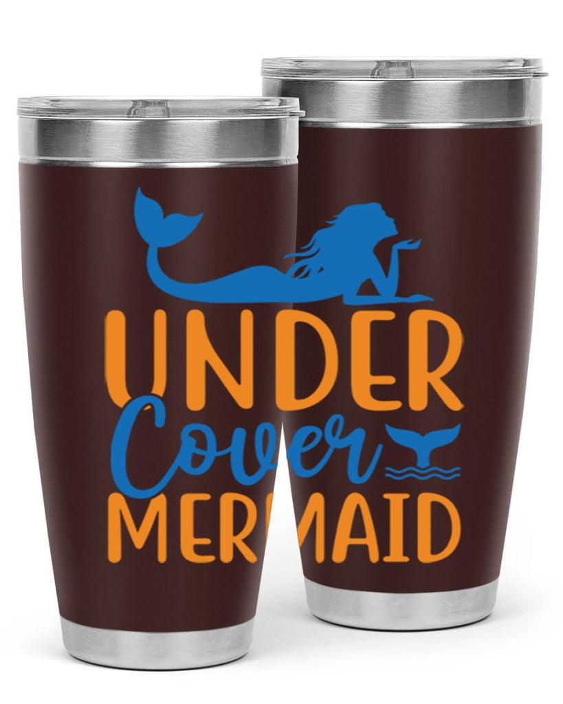 Under Cover Mermaid 644#- mermaid- Tumbler