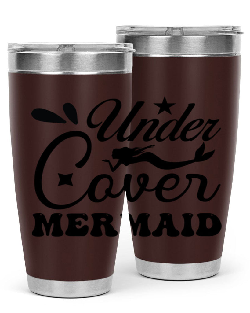 Under cover mermaid 646#- mermaid- Tumbler