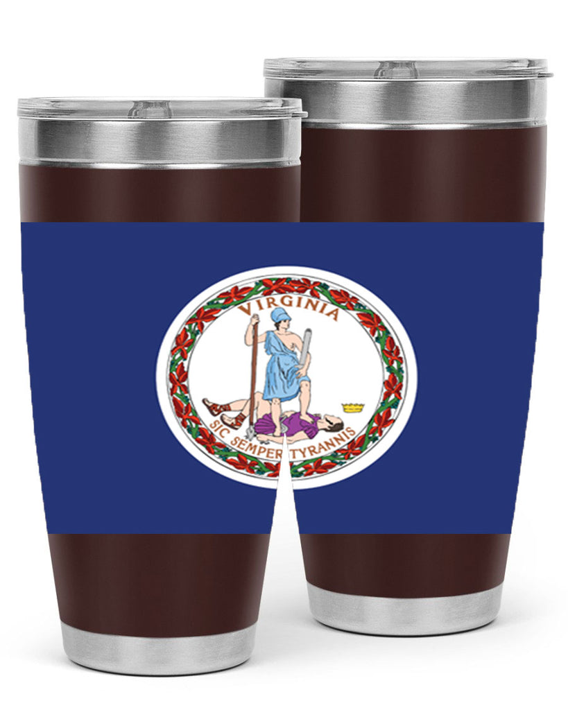 Virginia 6#- Us Flags- Tumbler