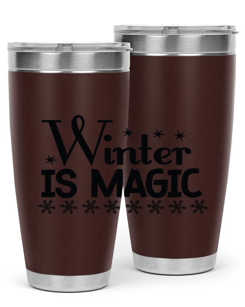 Winter is Magic 505#- winter- Tumbler