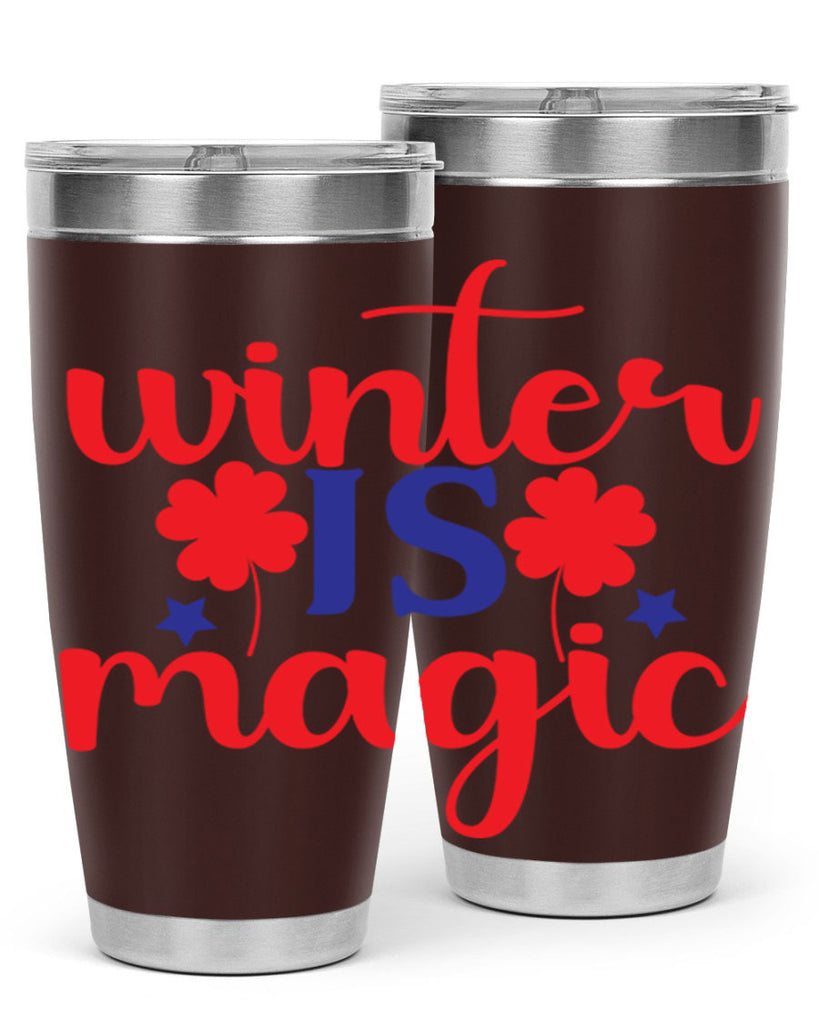 Winter is Magic 556#- winter- Tumbler