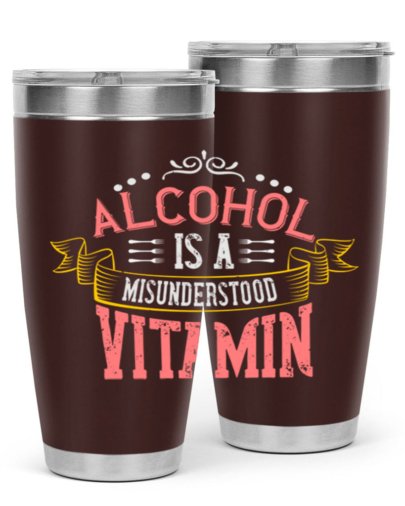 alcohol is a misunderstood vitamin 50#- cooking- Tumbler