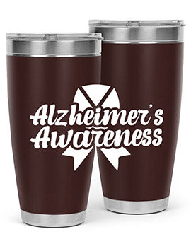 alzheimers awareness 124#- alzheimers- Tumbler