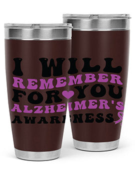 alzheimers awareness style 108#- alzheimers- Tumbler