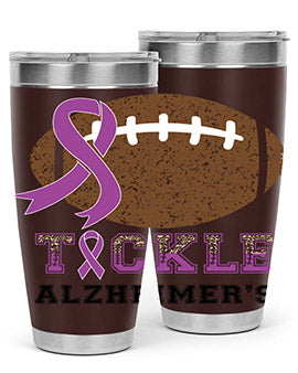 alzheimers awareness style 112#- alzheimers- Tumbler