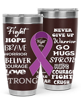 alzheimers awareness style 64#- alzheimers- Tumbler