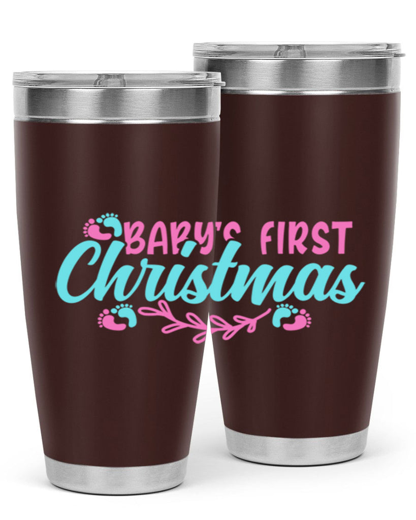 babys first christmas Style 287#- baby- tumbler