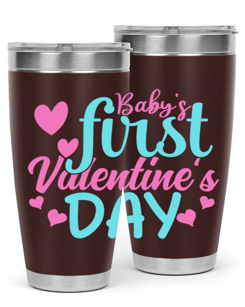 babys first valentines day Style 281#- baby- tumbler